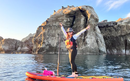SUP Paddling Experience at Capybara Rock (Elephant Trunk Rock) in Ruifang, New Taipei City