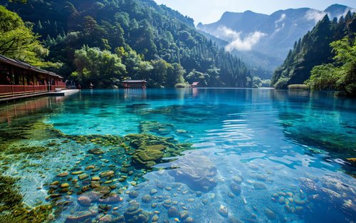 3denní 2noční skupinová prohlídka Sichuan Jiuzhaigou Huanglong Dujiangyan Panda Park (první třída na souši)