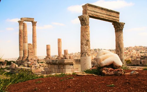 Amman Citadel & Roman Theater Half-Day Tour with Downtown Highlights