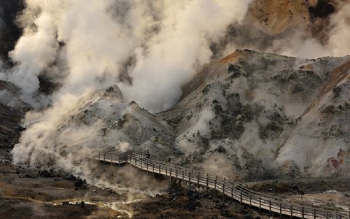 日本北海道登別地獄谷+昭和新山+洞爺湖一日遊 (札幌、洞爺湖出發)