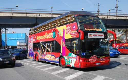 Genoa City Hop-On Hop-Off Bus Ticket