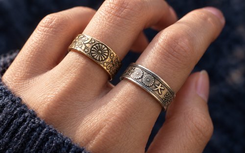 Kyoto: Ring Making Workshop : Vintage Japanese Coin Ring