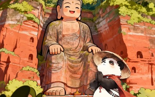 Chengdu Research Base of Giant Panda Breeding & Leshan Giant Buddha Day Tour