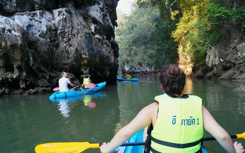 Half Day Sea Kayaking Adventure in Ao Thalane Bay from Krabi