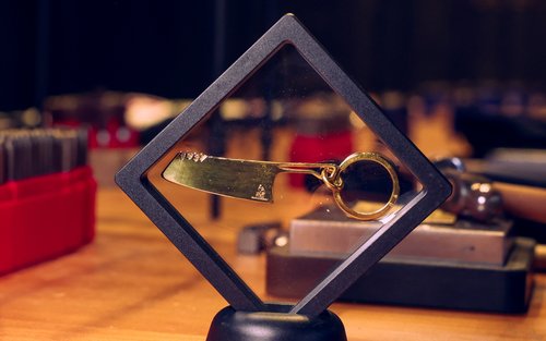 Kinmen: MAESTRO WU - Pengalaman Membuat Gantungan Kunci Pisau Kecil DIY