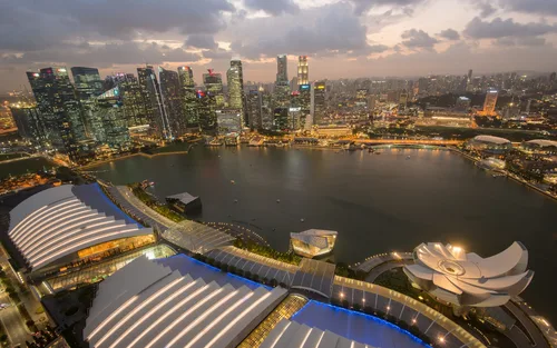 Marina Bay Sands Skypark -näköalatasanteen lippu