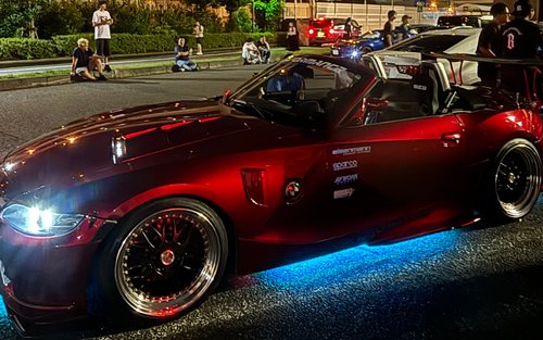 ポルシェ・マカンで行く大黒PAオフ会体験