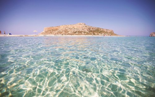 Pelayaran Sehari Penuh Crete Gramvousa & Pantai Balos