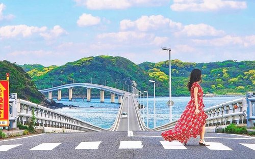 Kyushu Yamaguchi Secret Tour Day Trip: Akiyoshido Cave x Motonosumi Inari Shrine x Tsunoshima Bridge x Mekari Observatory (Departure from Fukuoka)