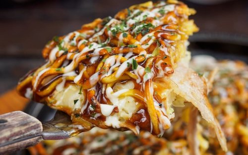 Osaka City, Tour Privato di Mezza Giornata di Degustazione di Okonomiyaki
