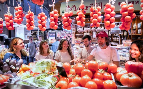 Spanish Cooking Class and La Boqueria Tour in Barcelona