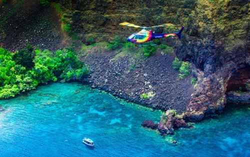 30-Minute Kona Coast Scenic Helicopter Tour with Doors Off or On