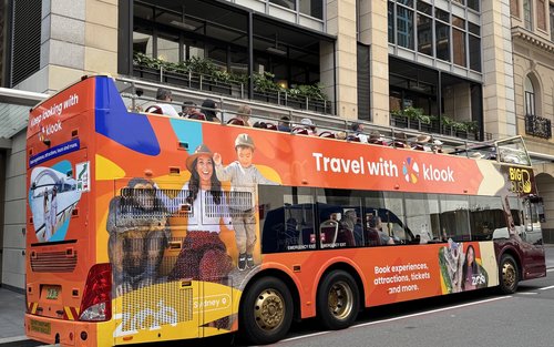 Hop-On Hop-Off Sydney-buss med Big Bus