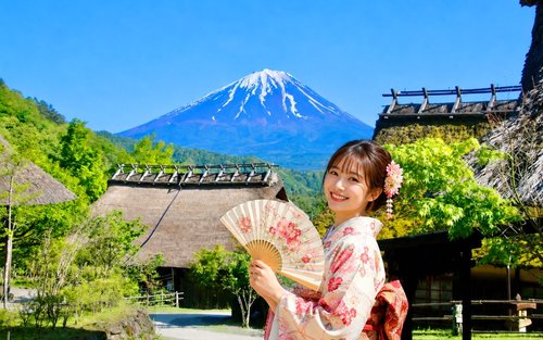 富士山探索之旅｜新倉山淺間公園·天梯小鎮·忍野八海·河口湖大石公園·西湖療愈里根場一日遊