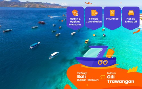 Mabilis na Tiket sa Bangka sa pagitan ng Bali, Lombok, Nusa at Gili Islands
