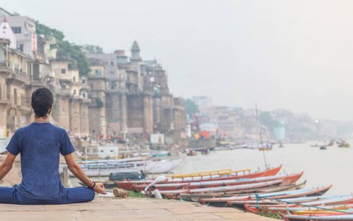 Sunrise Yoga & Guided Meditation Experience on the Ghats of Varanasi