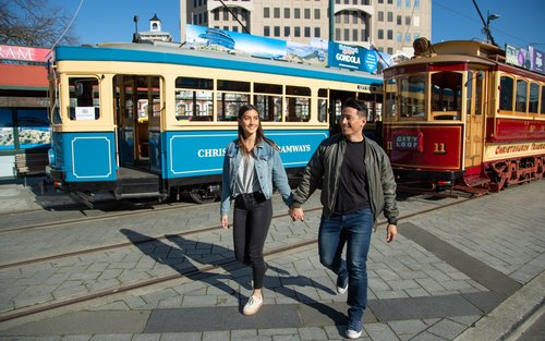Christchurch Tram Hop-on Hop-off Ticket