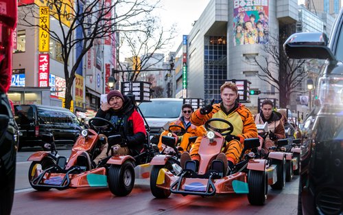 Go-Kart Resmi Jepang di Shibuya/Shinjuku/TokyoTower oleh JAPANKART