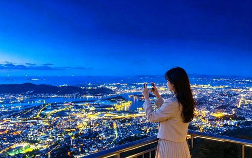 北九州皿仓山夜景&元乃隅神社一日游（福冈出发）