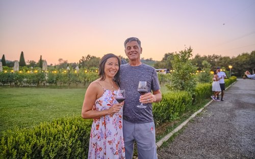 Chianti Delights: A Tale Of Two Wineries With A Vineyard Dinner