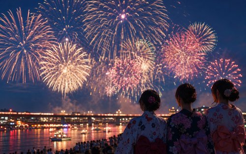 Tokyo Tonegawa Fireworks Festival Full-Day Tour