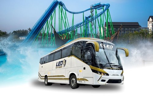 Singapore - Desaru Malaysia Bus af Leo City