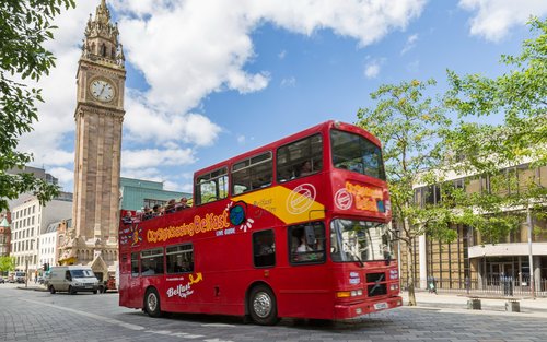 Belfast Hop-On Hop-Off City Sightseeing Bus Pass