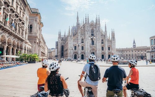 Milánó nevezetességei e-bike túra
