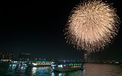 Tokyo Sumidagawa Fireworks Festival Cruise