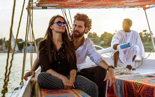 Felucca Trip on the Nile in Cairo with pickup