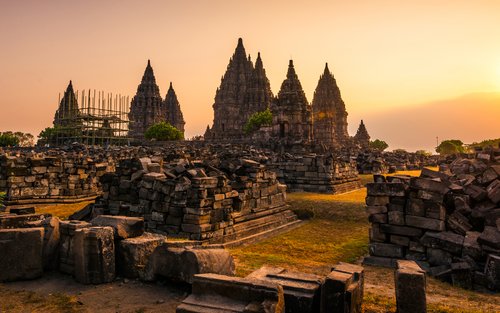 Visite du temple de Prambanan au lever ou au coucher du soleil à Yogyakarta