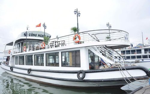 Crociera di un giorno Cong Nghia: Baia di Ha Long, Thien Cung con guida giapponese