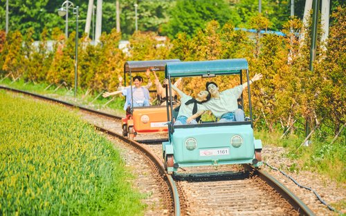 Bitllet per a la bicicleta de rail de Gangchon (estació de Gimyujeong)