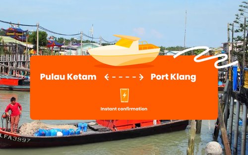 Билет на паром до Пулау Кетам и Порт Кланг