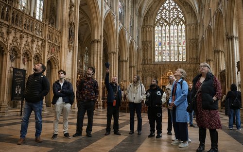York: Utendørs omvisning av York Minster med gruppetilgang