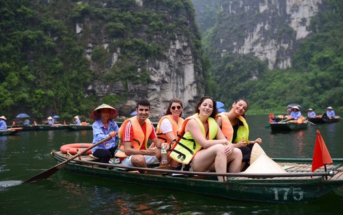 Trang an - Mua cave Půldenní prohlídka