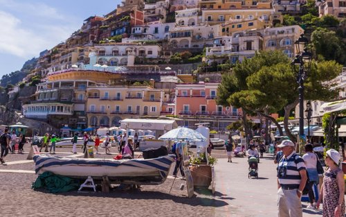 Bådtur til Amalfi, Positano og Ravello fra Napoli