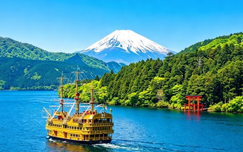 Mount Fuji and Hakone Day Trip with Cable Car Experience - Lake Yamanaka Swan Boat & Oshino Hakkai Views & Torii Reflection & Owakudani Volcanic Wonder (From Tokyo)