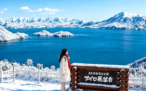 Hokkaido: Lake Toya Snowmobile & Noboribetsu Jigokudani (Hell Valley) & Bear Park & Lake Hill Farm Day Trip