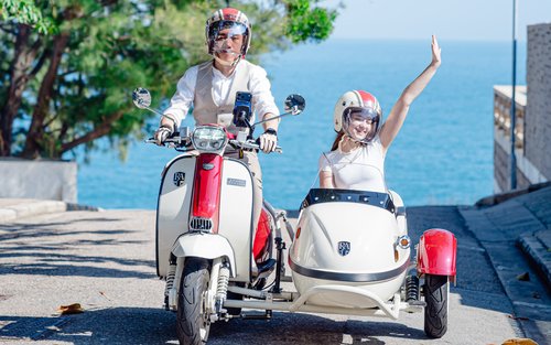 Hong Kong Island Adventure: 2.25-Hour Sidecar Experience