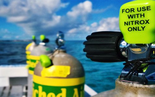 Immergiti più a lungo con Nitrox a Hurghada con il Centro Immersioni PADI 5 Stelle