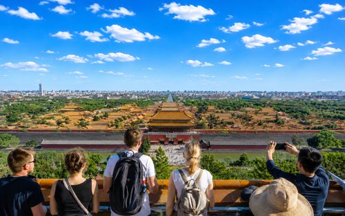 Tour di mezza giornata del Parco Jingshan di Pechino con vista sul Palazzo Imperiale