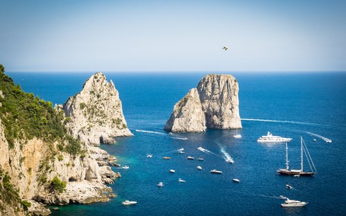 Capri-dagstur med den blå grotte fra Rom