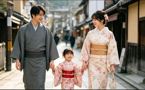 Tokyo Kamakura Full-Day Tour with Kimono Experience