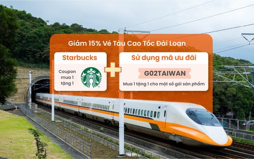 Vé Tàu Cao Tốc Đài Loan cho Khách Nước Ngoài