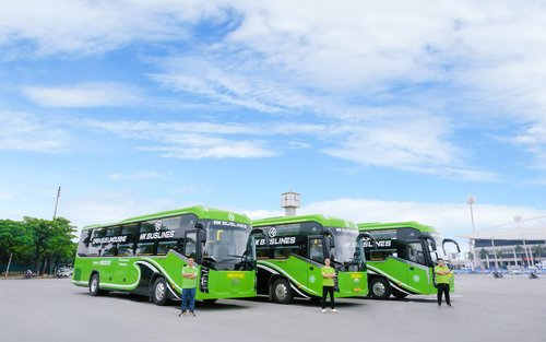 Autobus sypialny Ninh Binh do Hue firmy HK Buslines