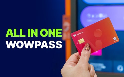 WOWPASS : Carte prépayée pour paiement sans espèces en Corée