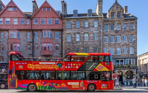 Edinburgh Hop-On Hop-Off City Sightseeing Bus Pass