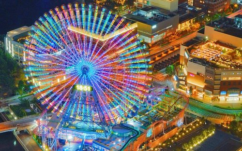 Jednodniowa wycieczka: nabrzeże Osanbashi w Yokohama Minato Mirai & kolejka linowa Yokohama Cosmo Clock 21 & Enoshima & liceum w Kamakurze & chram Tsurugaoka Hachimangu (wyjazd z Tokio)