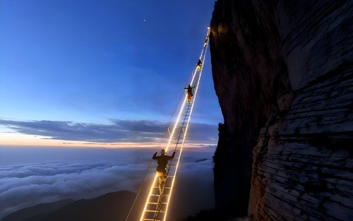 Qixing Mountain & Via Ferrata Full-Day Private Tour